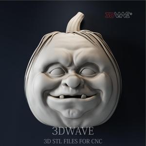 HALLOWEEN PUMPKIN  3d stl file for CNC