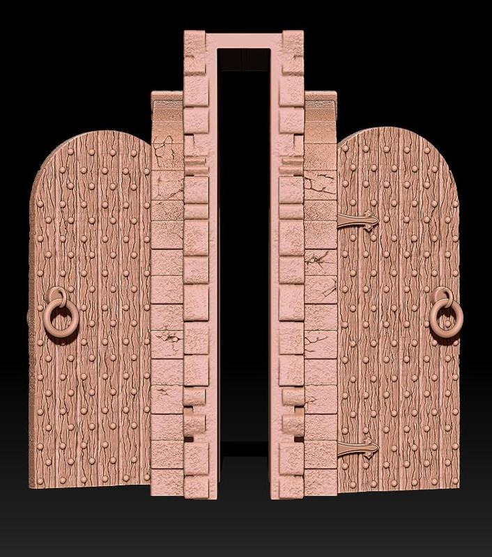 Tenfold dungeon walls/doors + assets