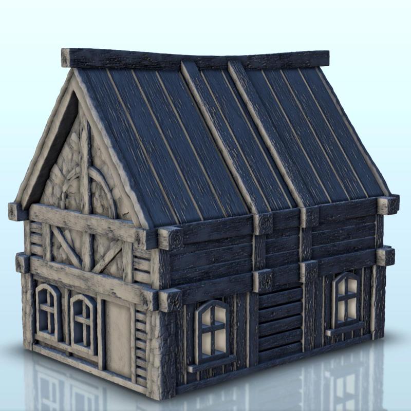 Stone village hall (5) - Medieval building middle age