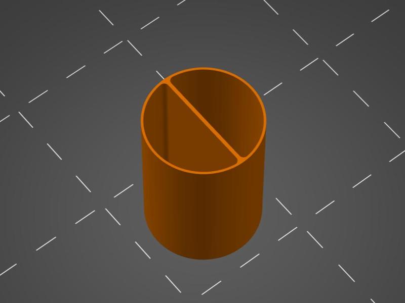 Pill Bottle Splitter Insert for Size 28D