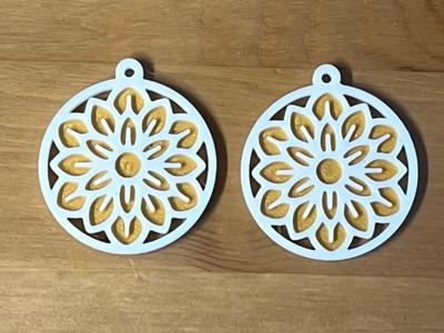 flower earrings