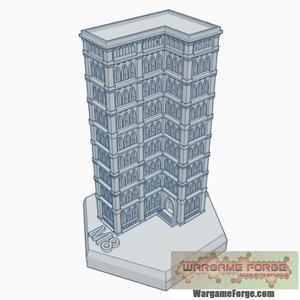Gothic Building 47 Hex Map Scale HMSG047