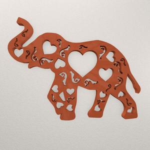 Elephant Wall Decoration WARAJ58
