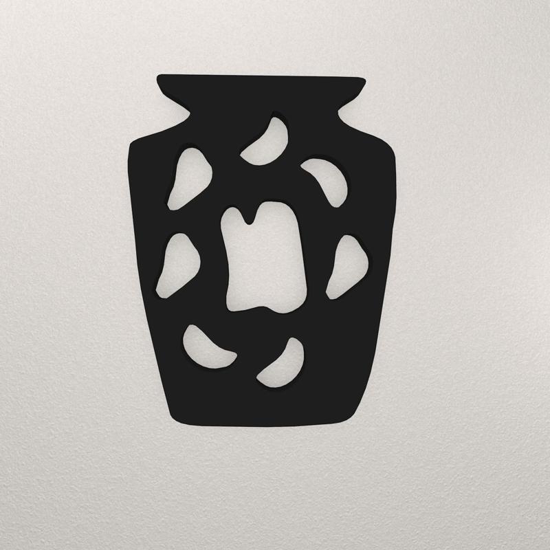 Vase Wall Decoration WANISHI50