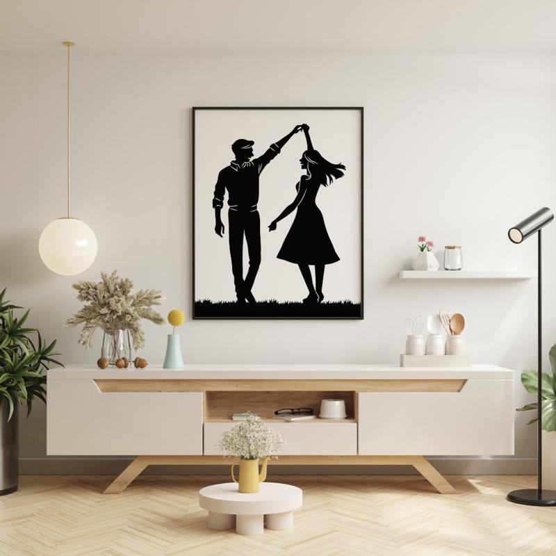 Couple silhouette