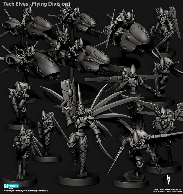 Tech Elves - Flying divisions