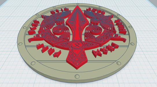 Viking Shield Coaster 32