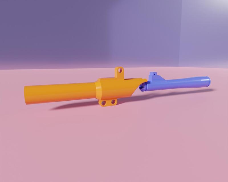 Nerf SlingFire short dart conversion