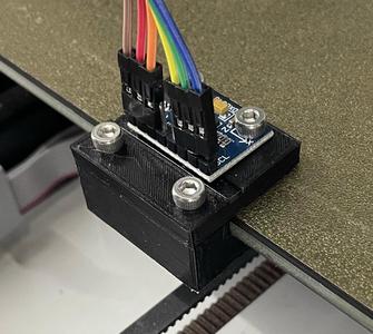 Mk3S adxl345 bed mount clamp