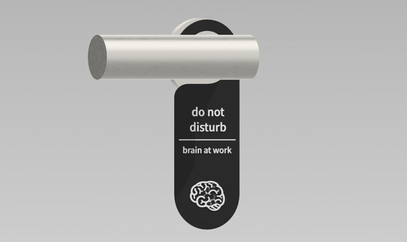 Door Hanger - Do not disturb