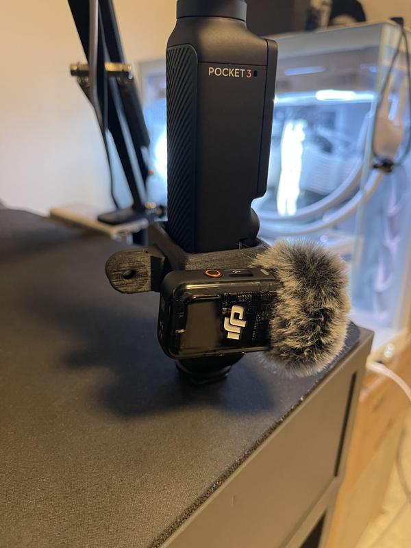 DJI Pocket 3 GoPro Mount Friction Adapter