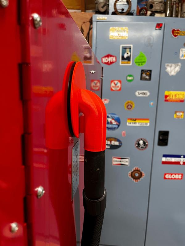 Sandblaster Vacuum Adapter