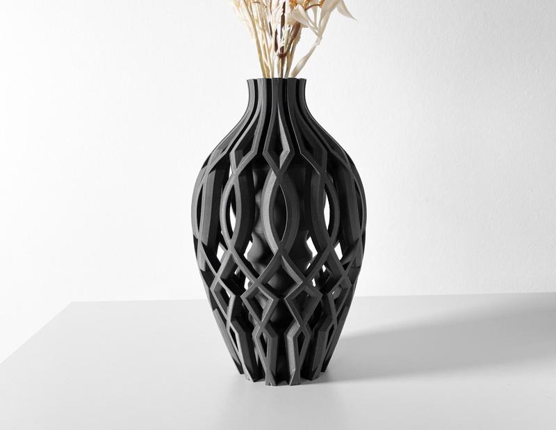 The Vista Vase, Modern and Unique Home Decor for Dried and Preserved Flowers