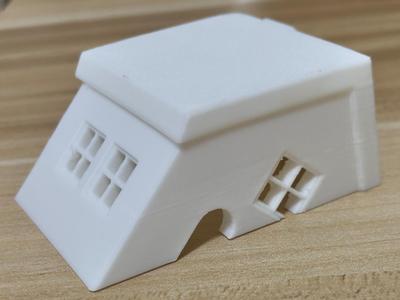 Embedded House Display Stand