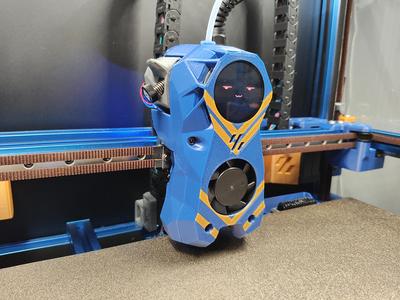 Knomi Stealthburner Faceplate with Chevron Design