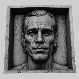 Daniel Day-Lewis head relief actor