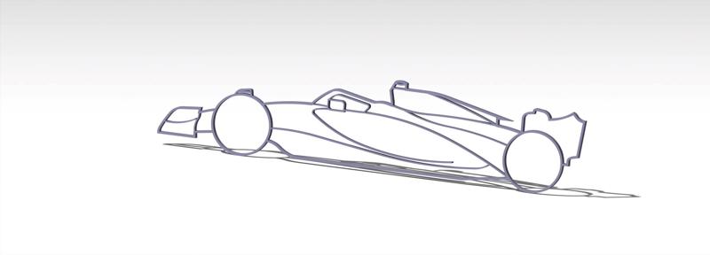 F1 2024 Silhouette AMR24