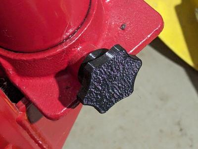 Hydraulic Jack Release Knob