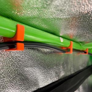 Cableclips für Growtents, Cablemanagement for 16, 19, 22mm poles
