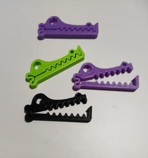 Crocodile Bag Clip
