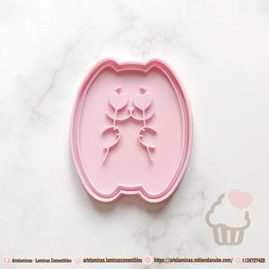 Cat Hearts Cookie Cutter