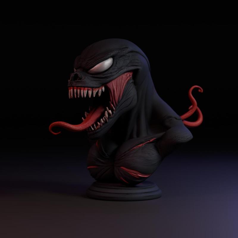 venom bust