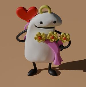 Flork bouquet keychain - Flork bouquet keychain