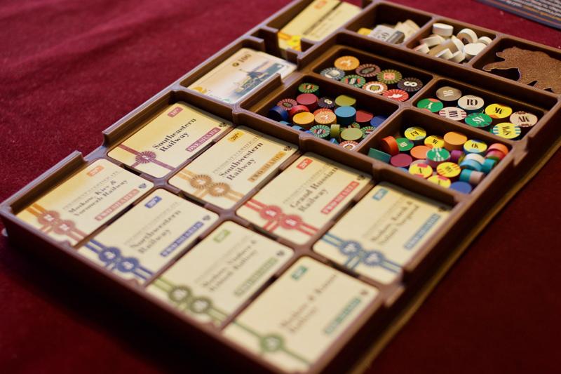 1861/ 1867 board game insert
