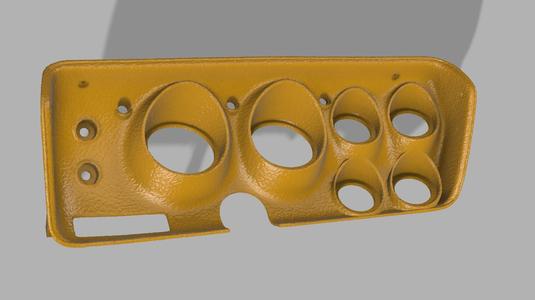 71-74 B-Body Mopar Cluster Bezel