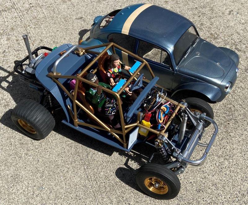 Ampro Tamiya Sand Scorcher Interior and Chassis Set