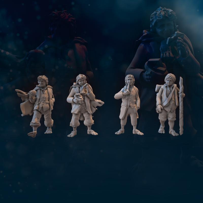 4x Halfmen Fellow | Halfmen | Fantasy