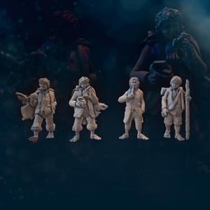 4x Halfmen Fellow | Halfmen | Fantasy