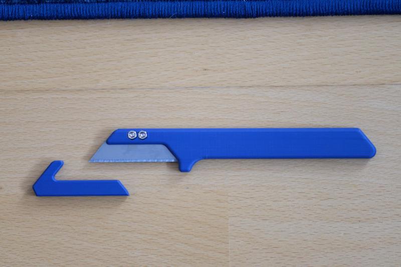 sophisticated prison shank / simple utility knife