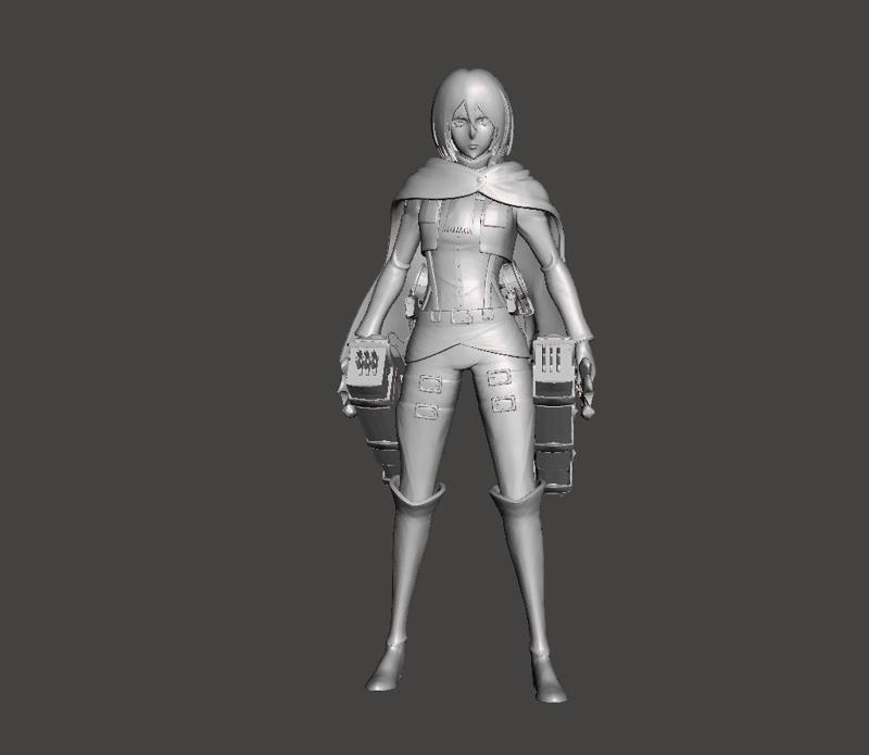 Misaka Ackerman 3D Model