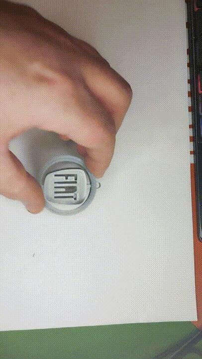 Fiat keychain