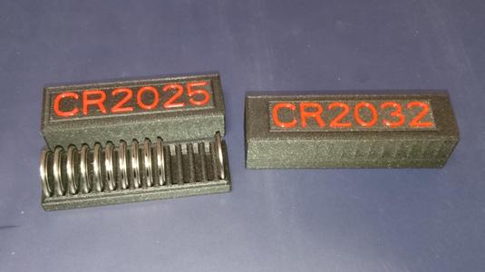 CR2025 and CR2032 box
