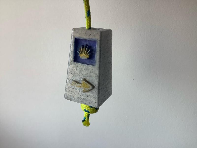 Hito del camino de santiago