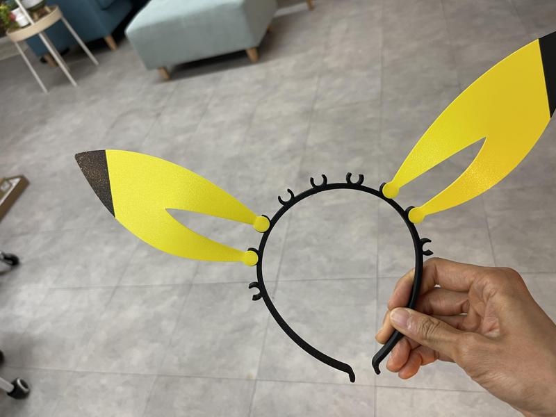 Fun Pikachu & Bunny Hair Band