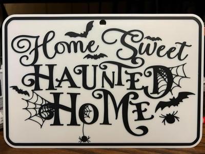 home sweet haunted home
