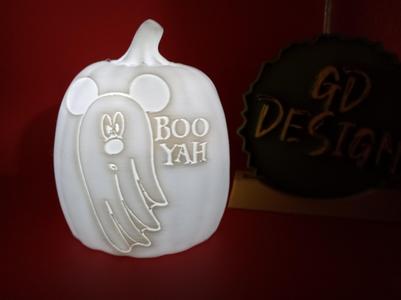 Mickey Mouse Ghost 3D Halloween Pumpkin Lights