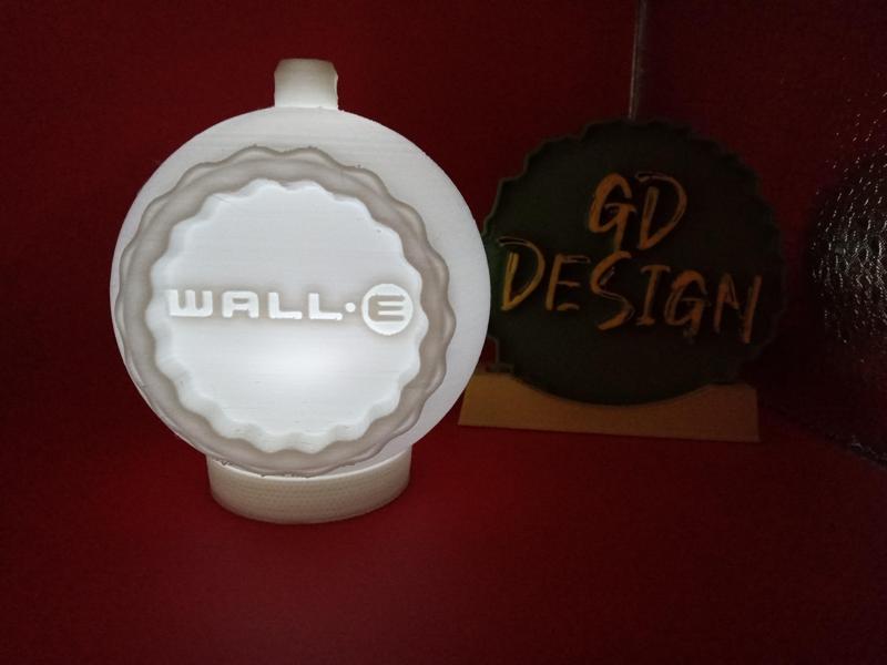 Wall-E Disney CHRISTMAS ORNAMENT TEALIGHT