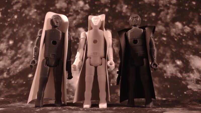 Planetary Explorer 3.75 in Space Action Figure Humanoid 1:18 Scale