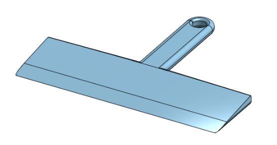 snowboard wax scraper v2