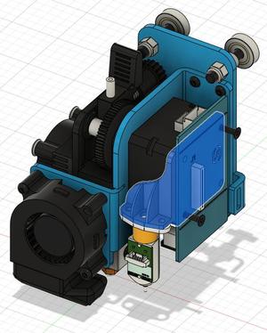 Sidewinder X1 BLTouch mount