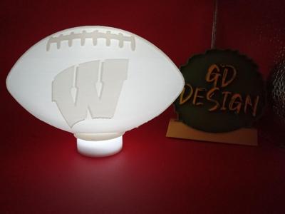 Wisconsin Badgers FOOTBALL LIGHT