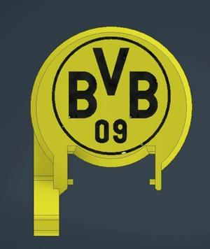 dortmund logo lid for beerhandle