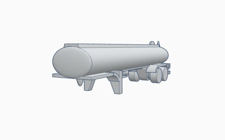 Mini Fuel Tank Trailer