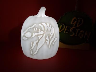 Jurassic Park Velociraptor 3D Halloween Pumpkin Lights
