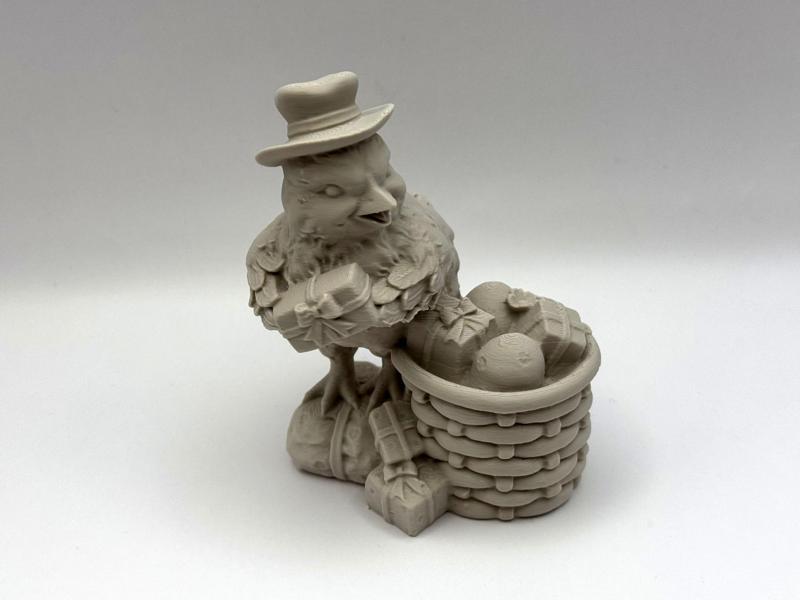 Easter Chicken with Gifts