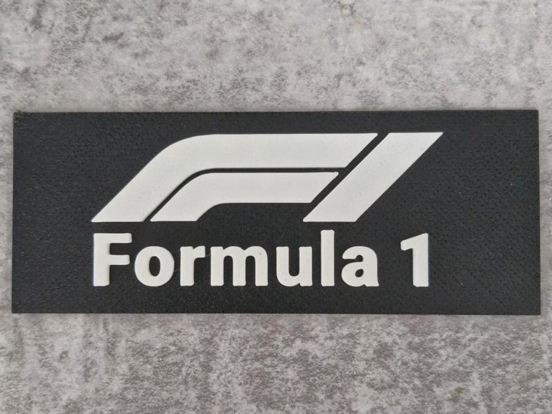 Formula 1 sign
